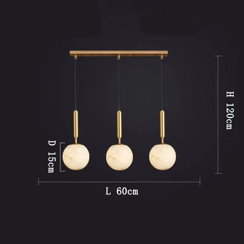 Alabaster Global Rod/Cord Pendant by Franing - SHOP ALL,pendant,Alabaster,Island counter/dining room