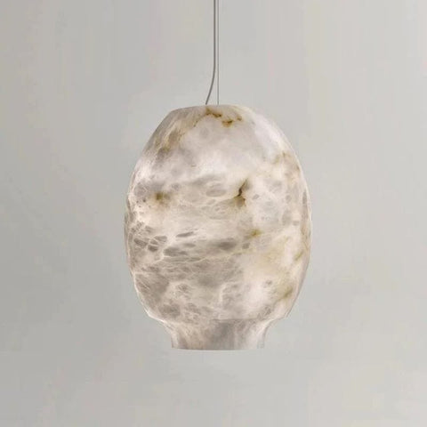 Alabaster Lantern Pendant by Franing - SHOP ALL,pendant,Alabaster