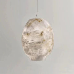 Alabaster Lantern Pendant by Franing - SHOP ALL,pendant,Alabaster