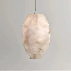 Alabaster Lantern Pendant by Franing - SHOP ALL,pendant,Alabaster