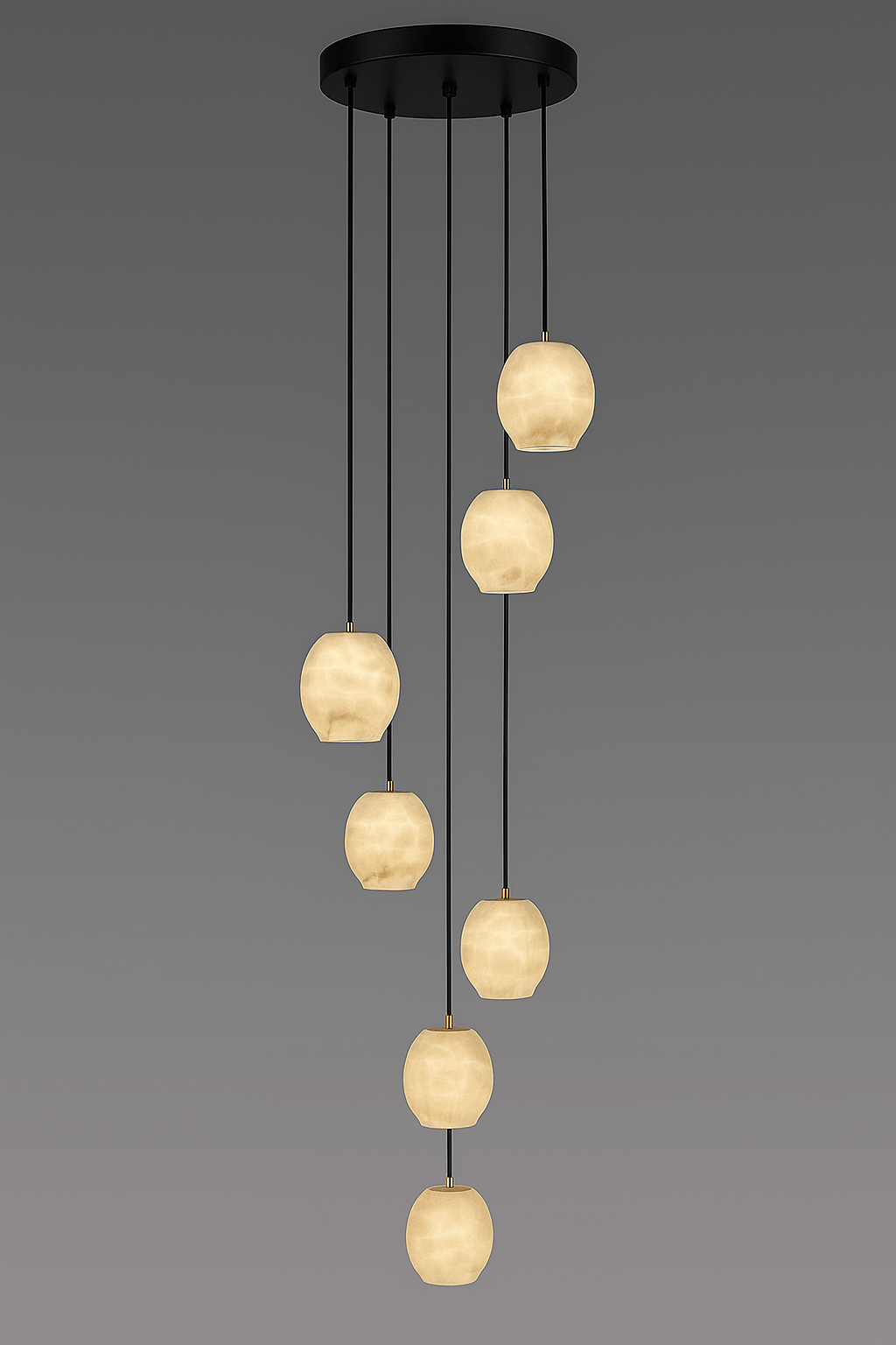 Alabaster Lantern Pendant by Franing - SHOP ALL,pendant,Alabaster