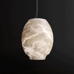 Alabaster Lantern Pendant by Franing - SHOP ALL,pendant,Alabaster