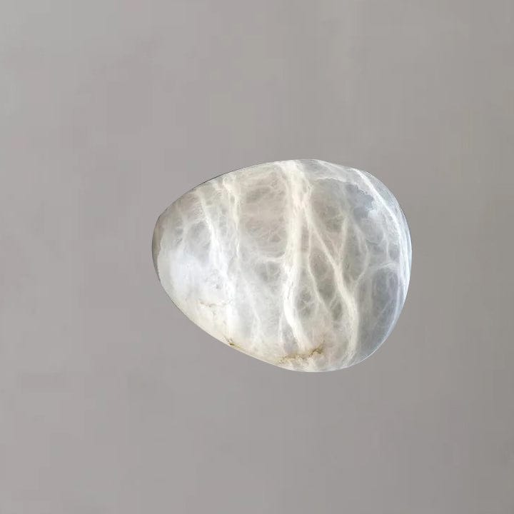 Alabaster Natural Stone Pendant, Creative Pendant Light by Franing - SHOP ALL,pendant,Alabaster