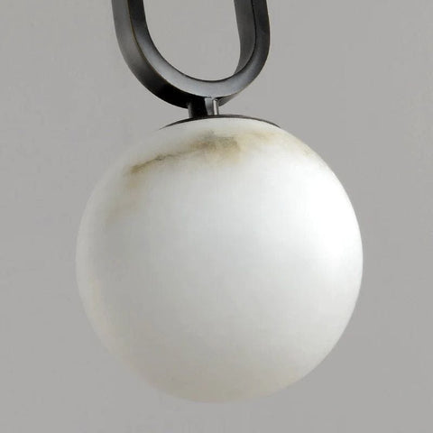 Alabaster Oval Ring Pendant by Franing - SHOP ALL,pendant,Alabaster