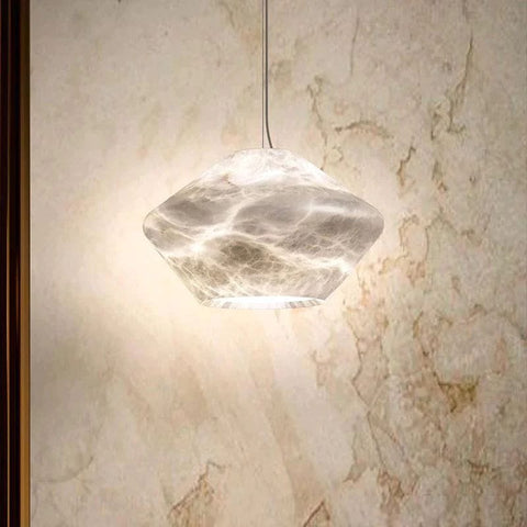 Alabaster Popular Pendant by Franing - SHOP ALL,pendant,Alabaster