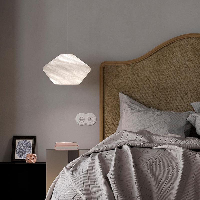Alabaster Popular Pendant by Franing - SHOP ALL,pendant,Alabaster