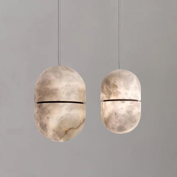 Alabaster Symmetry Pendant Light, Island Mini Pendant Light by Franing - SHOP ALL,pendant,Alabaster
