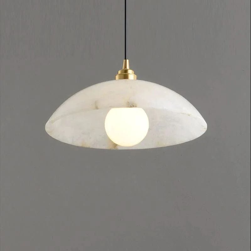 Alabaster Umbrella Pendant by Franing - SHOP ALL,pendant,Alabaster