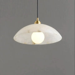 Alabaster Umbrella Pendant by Franing - SHOP ALL,pendant,Alabaster