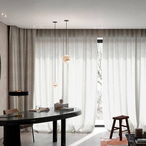 Alabaster Yoko Pendant by Franing - SHOP ALL,pendant,Alabaster