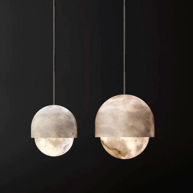 Alabaster Yoko Pendant by Franing - SHOP ALL,pendant,Alabaster
