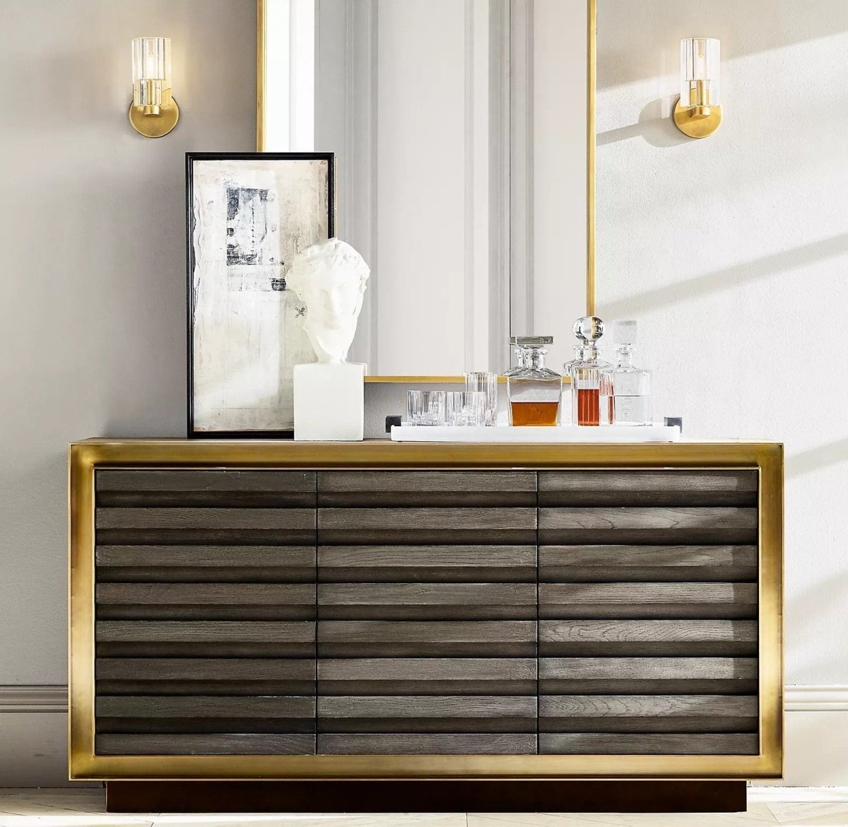 Arcardes Crystal Cup Wall Sconce by Franing - WALL,Crystal wall lamp,SHOP ALL