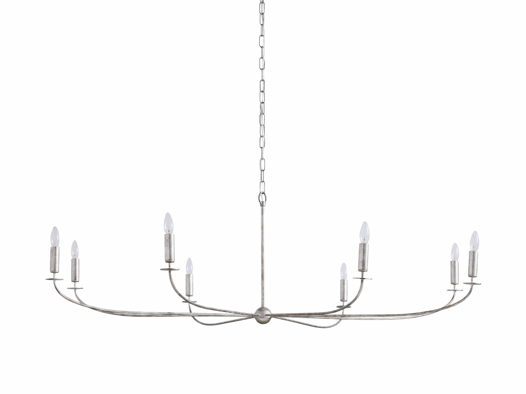 Arnett Round Chandelier in Silver by Franing - Chandelier,SHOP ALL,metal chandelier,Farmhouse