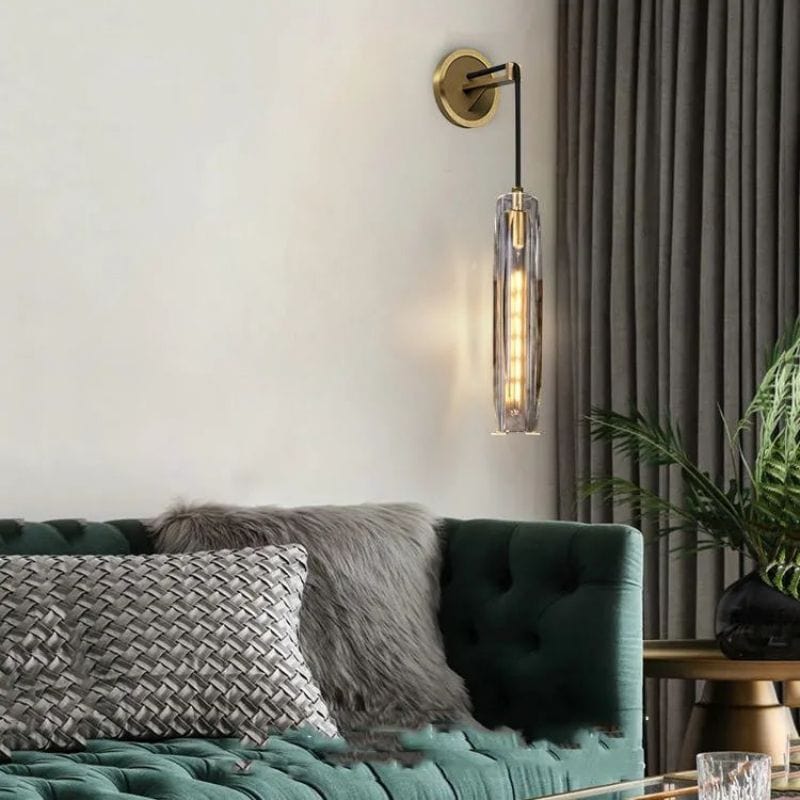 Audrey Crystal Grand Wall Sconce by Franing - shop all .wall .Crystal wall lamp