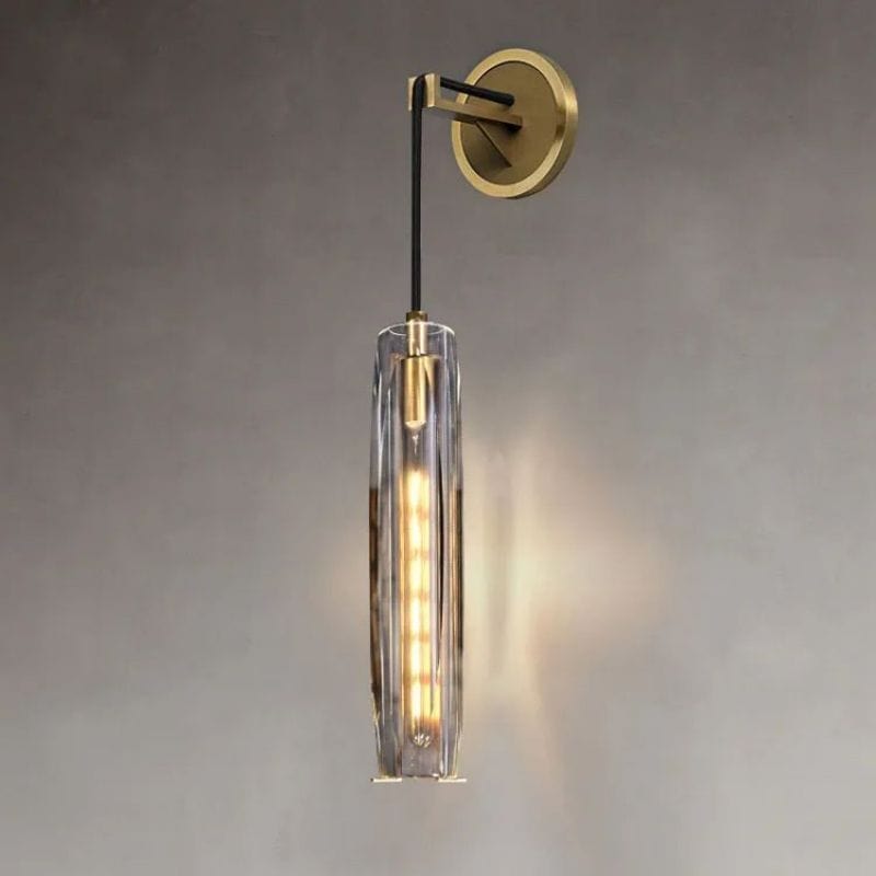 Audrey Crystal Grand Wall Sconce by Franing - shop all .wall .Crystal wall lamp