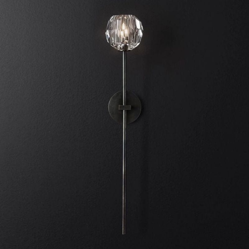 Boule Clear Crystal Grand Wall Sconce by Franing - shop all .wall .Crystal wall lamp