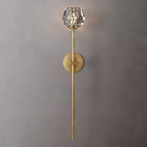 Boule Clear Crystal Grand Wall Sconce by Franing - shop all .wall .Crystal wall lamp