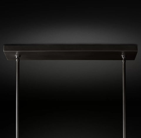 Boule Cristal Double Linear Chandelier 60" by Franing - Boule .Chandelier .SHOP ALL .crystal chandelier，Island counter/dining room