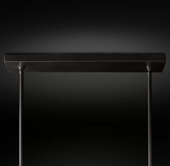 Boule Cristal Double Linear Chandelier 60" by Franing - Boule .Chandelier .SHOP ALL .crystal chandelier，Island counter/dining room