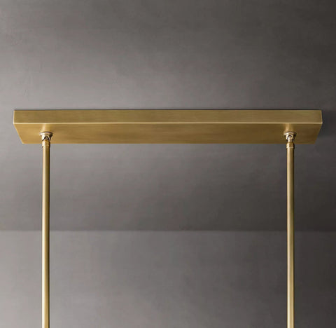 Boule Cristal Double Linear Chandelier 60" by Franing - Boule .Chandelier .SHOP ALL .crystal chandelier，Island counter/dining room