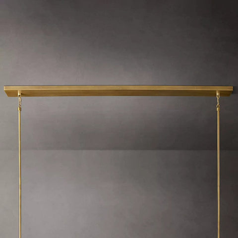 Boule Cristal Linear Chandelier 48" by Franing - Boule .Chandelier .SHOP ALL .crystal chandelier，Island counter/dining room