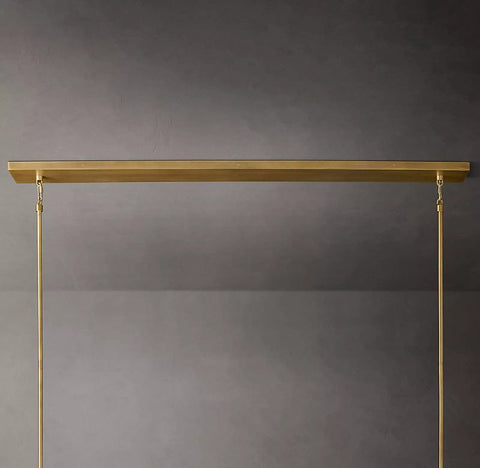 Boule Cristal Linear Chandelier 60" by Franing - Boule .Chandelier .SHOP ALL .crystal chandelier，Island counter/dining room