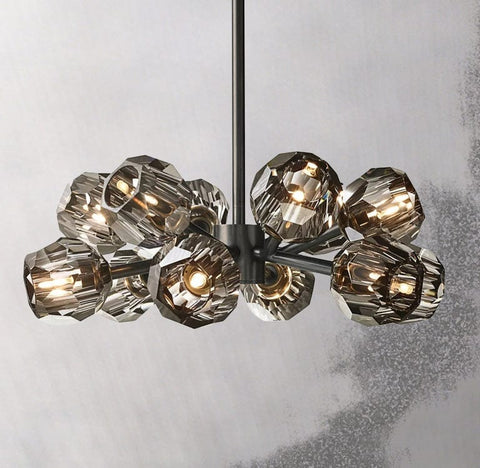 Boule Cristal Round Chandelier 24" by Franing - Boule .Chandelier .SHOP ALL .crystal chandelier