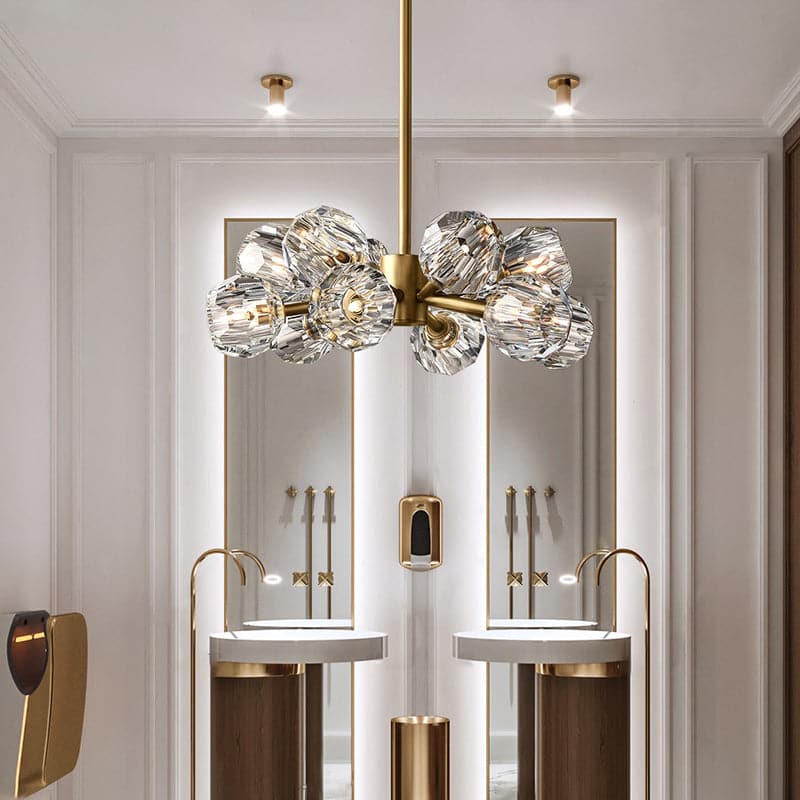 Boule Cristal Round Chandelier 24" by Franing - Boule .Chandelier .SHOP ALL .crystal chandelier