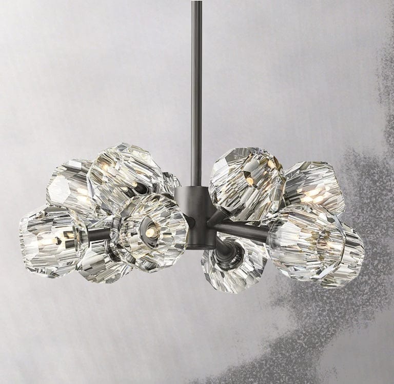 Boule Cristal Round Chandelier 24" by Franing - Boule .Chandelier .SHOP ALL .crystal chandelier