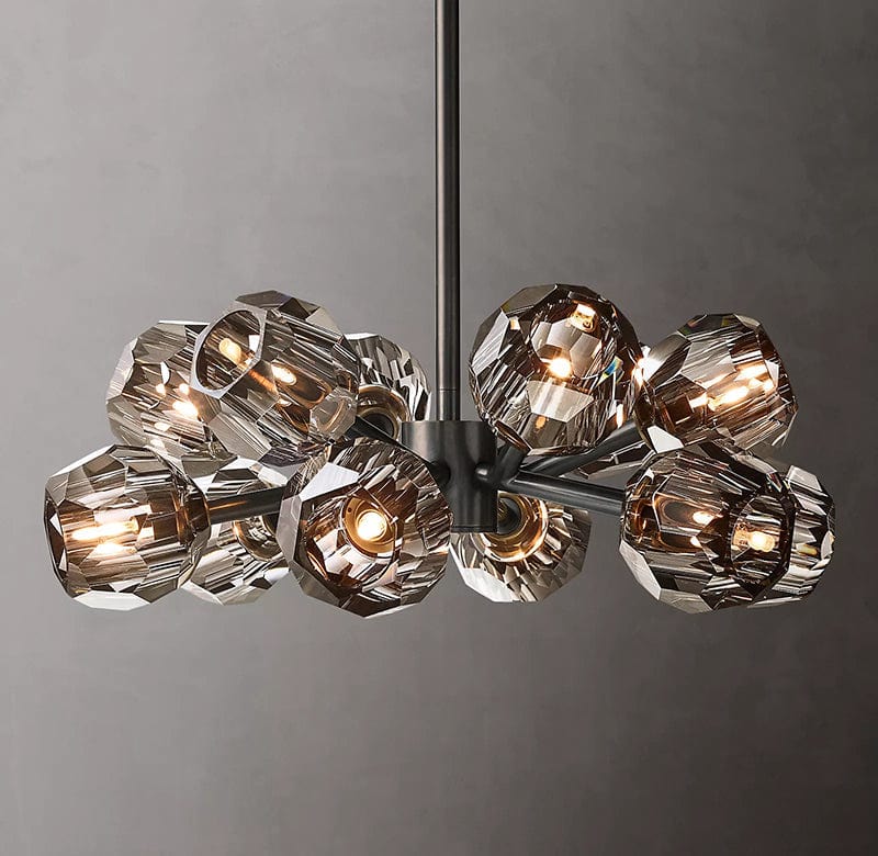 Boule Cristal Round Chandelier 24" by Franing - Boule .Chandelier .SHOP ALL .crystal chandelier