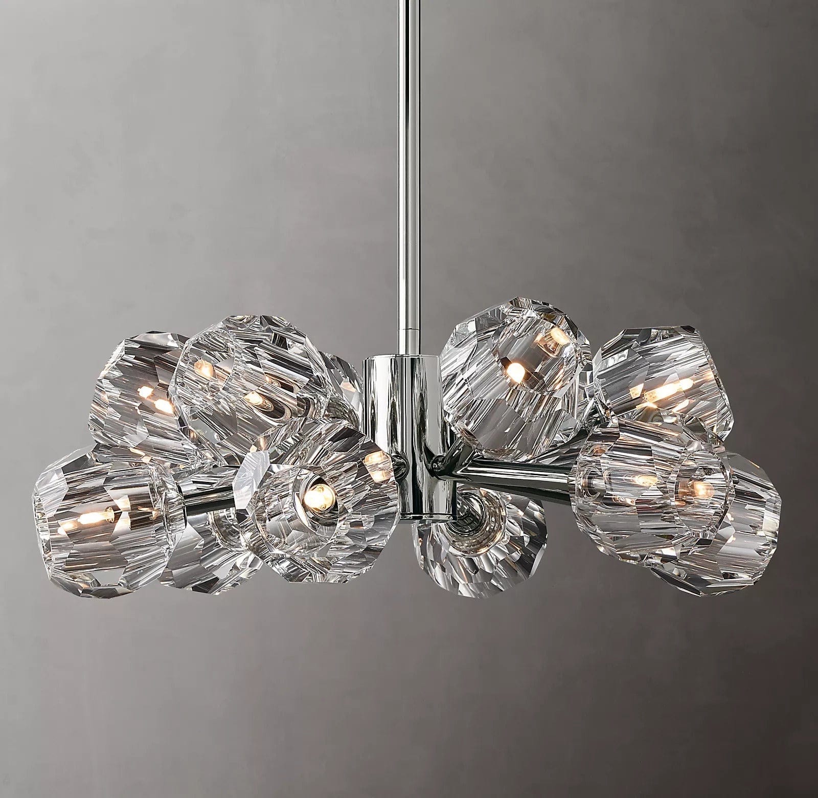 Boule Cristal Round Chandelier 24" by Franing - Boule .Chandelier .SHOP ALL .crystal chandelier