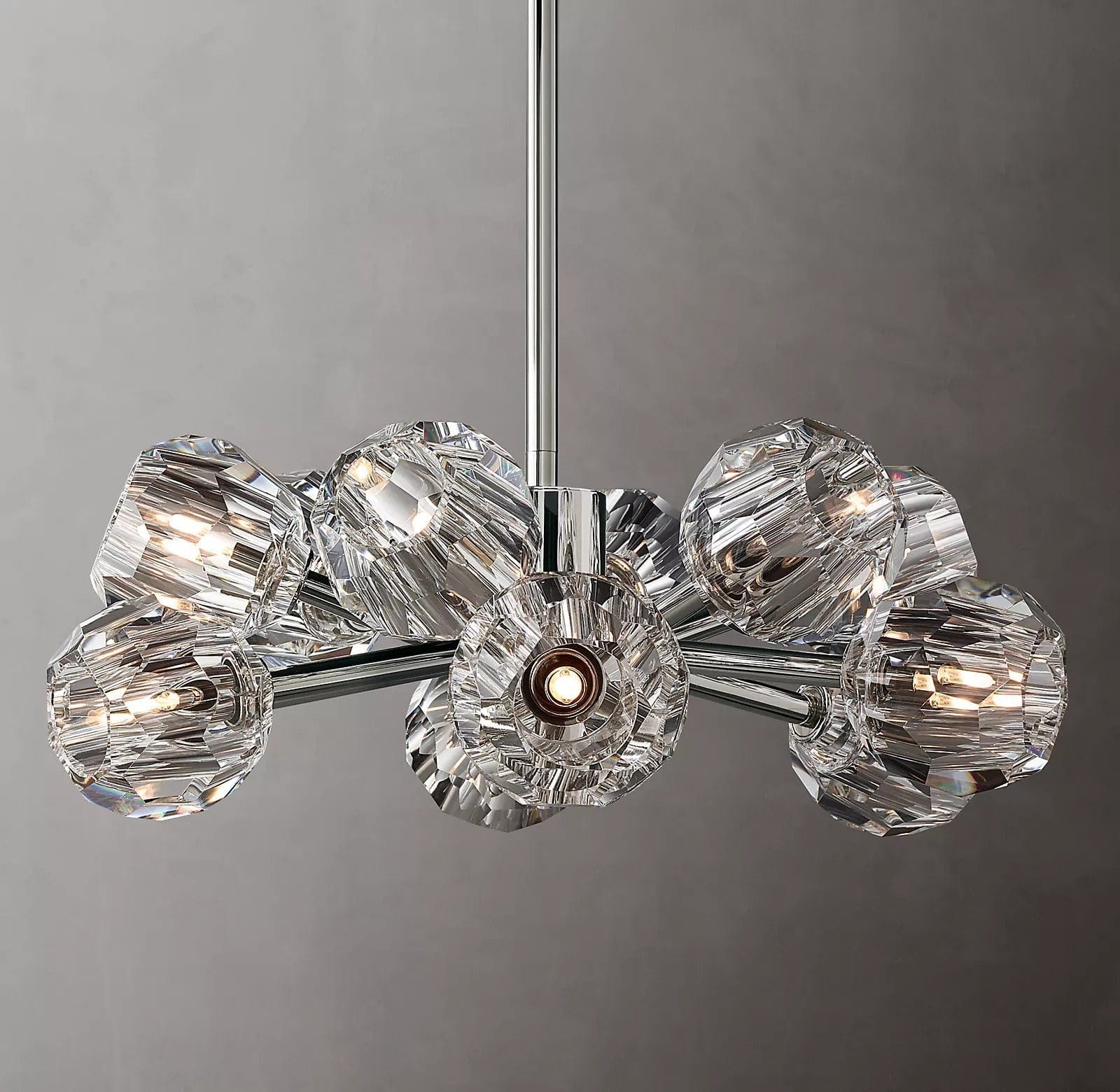 Boule Cristal Round Chandelier 24" by Franing - Boule .Chandelier .SHOP ALL .crystal chandelier
