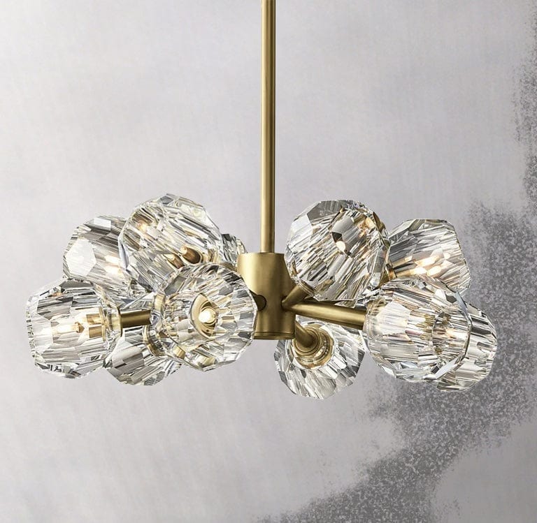 Boule Cristal Round Chandelier 24" by Franing - Boule .Chandelier .SHOP ALL .crystal chandelier