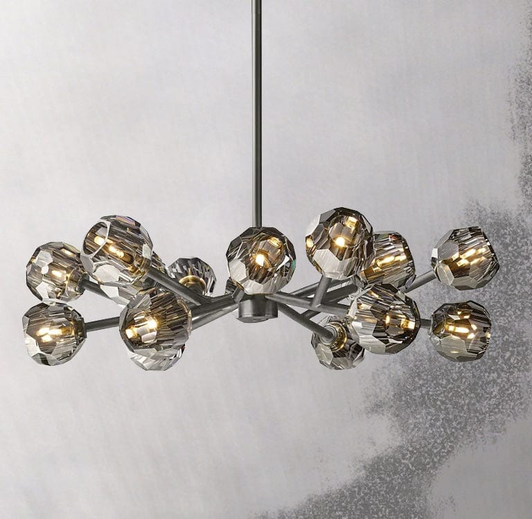 Boule Cristal Round Chandelier 36" by Franing - Boule .Chandelier .SHOP ALL .crystal chandelier