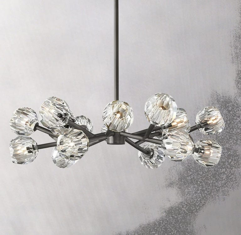 Boule Cristal Round Chandelier 36" by Franing - Boule .Chandelier .SHOP ALL .crystal chandelier