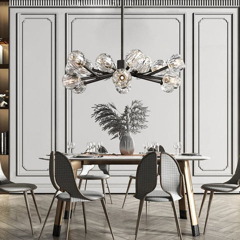 Boule Cristal Round Chandelier 36" by Franing - Boule .Chandelier .SHOP ALL .crystal chandelier