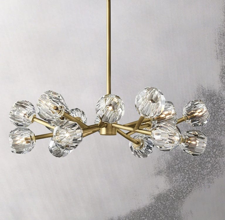 Boule Cristal Round Chandelier 36" by Franing - Boule .Chandelier .SHOP ALL .crystal chandelier