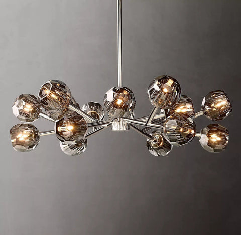 Boule Cristal Round Chandelier 36" by Franing - Boule .Chandelier .SHOP ALL .crystal chandelier