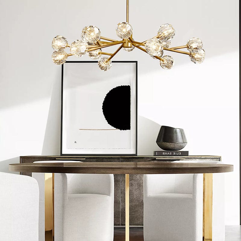 Boule Crystal Round Chandelier 72" by Franing - Boule .Chandelier .SHOP ALL .crystal chandelier