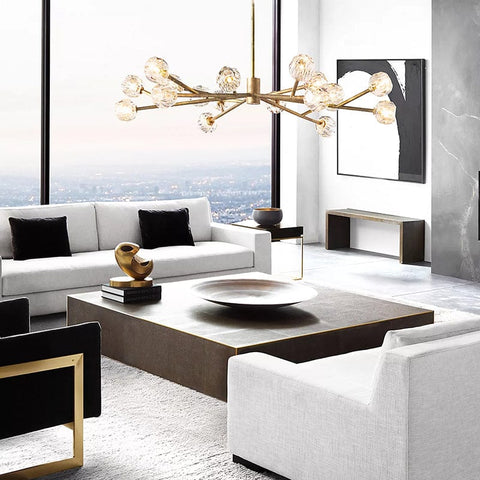 Boule Crystal Round Chandelier 72" by Franing - Boule .Chandelier .SHOP ALL .crystal chandelier