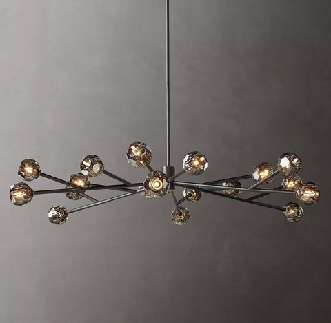 Boule Crystal Round Chandelier 72" by Franing - Boule .Chandelier .SHOP ALL .crystal chandelier