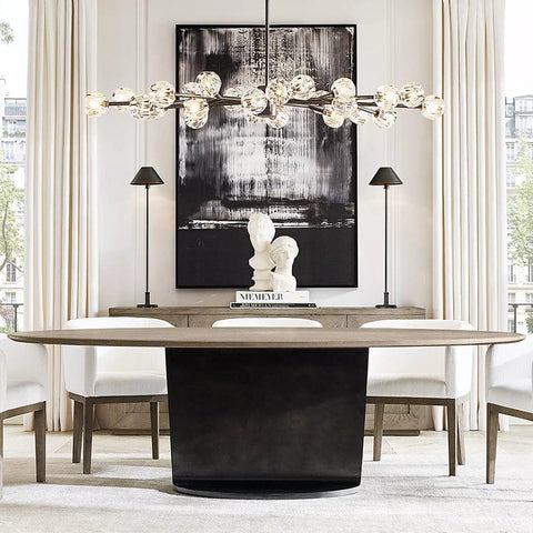 Boule Crystal Round Chandelier 72" by Franing - Boule .Chandelier .SHOP ALL .crystal chandelier