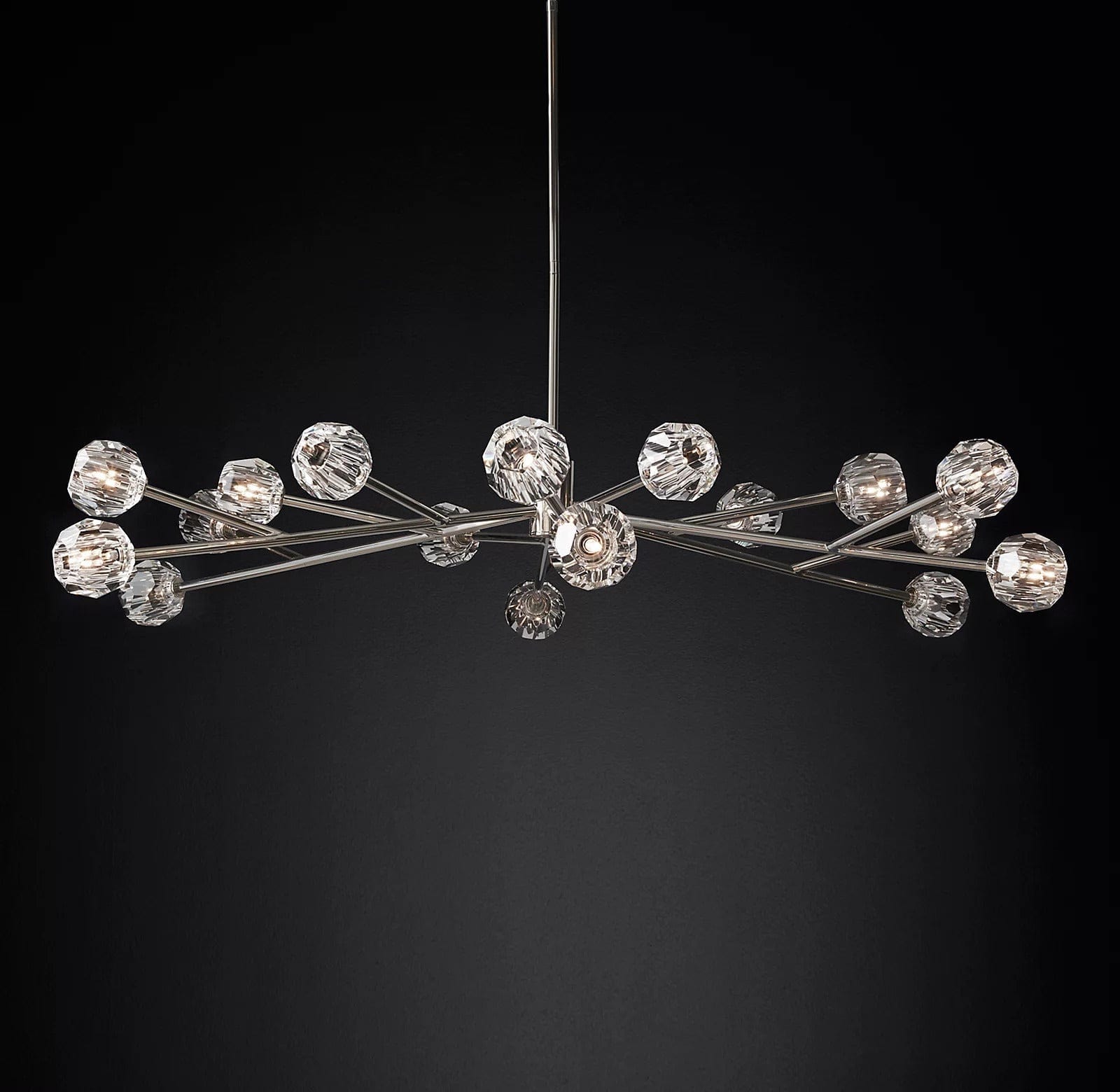 Boule Crystal Round Chandelier 72" by Franing - Boule .Chandelier .SHOP ALL .crystal chandelier