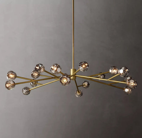 Boule Crystal Round Chandelier 72" by Franing - Boule .Chandelier .SHOP ALL .crystal chandelier