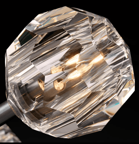 Boule Crystal Round Cluster 3 Lights Pendant by Franing - Boule .Chandelier .SHOP ALL .crystal chandelier，Island counter/dining room