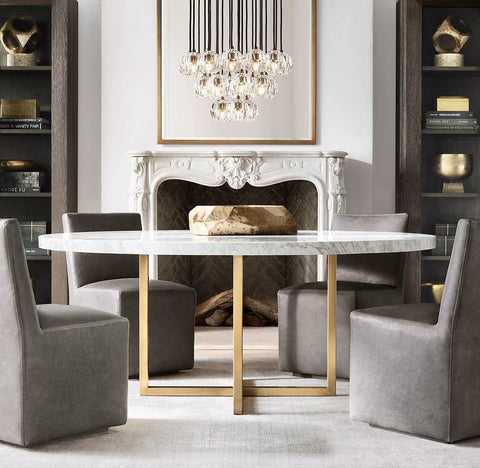 Boule Crystal Round Cluster Chandelier 19" by Franing - Chandelier,SHOP ALL,crystal chandelier,Ceiling