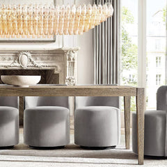 Chiara Glass Multi - Tier Rectangular Chandelier 54"W by Franing - chiaray,SHOP ALL,Chandelier,glass chandelier，Island counter/dining room