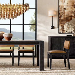 Chiara Glass Multi - Tier Rectangular Chandelier 54"W by Franing - chiaray,SHOP ALL,Chandelier,glass chandelier，Island counter/dining room