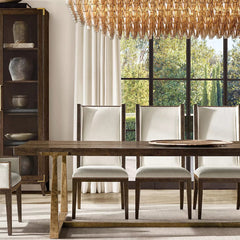 Chiara Glass Multi - Tier Rectangular Chandelier 54"W by Franing - chiaray,SHOP ALL,Chandelier,glass chandelier，Island counter/dining room