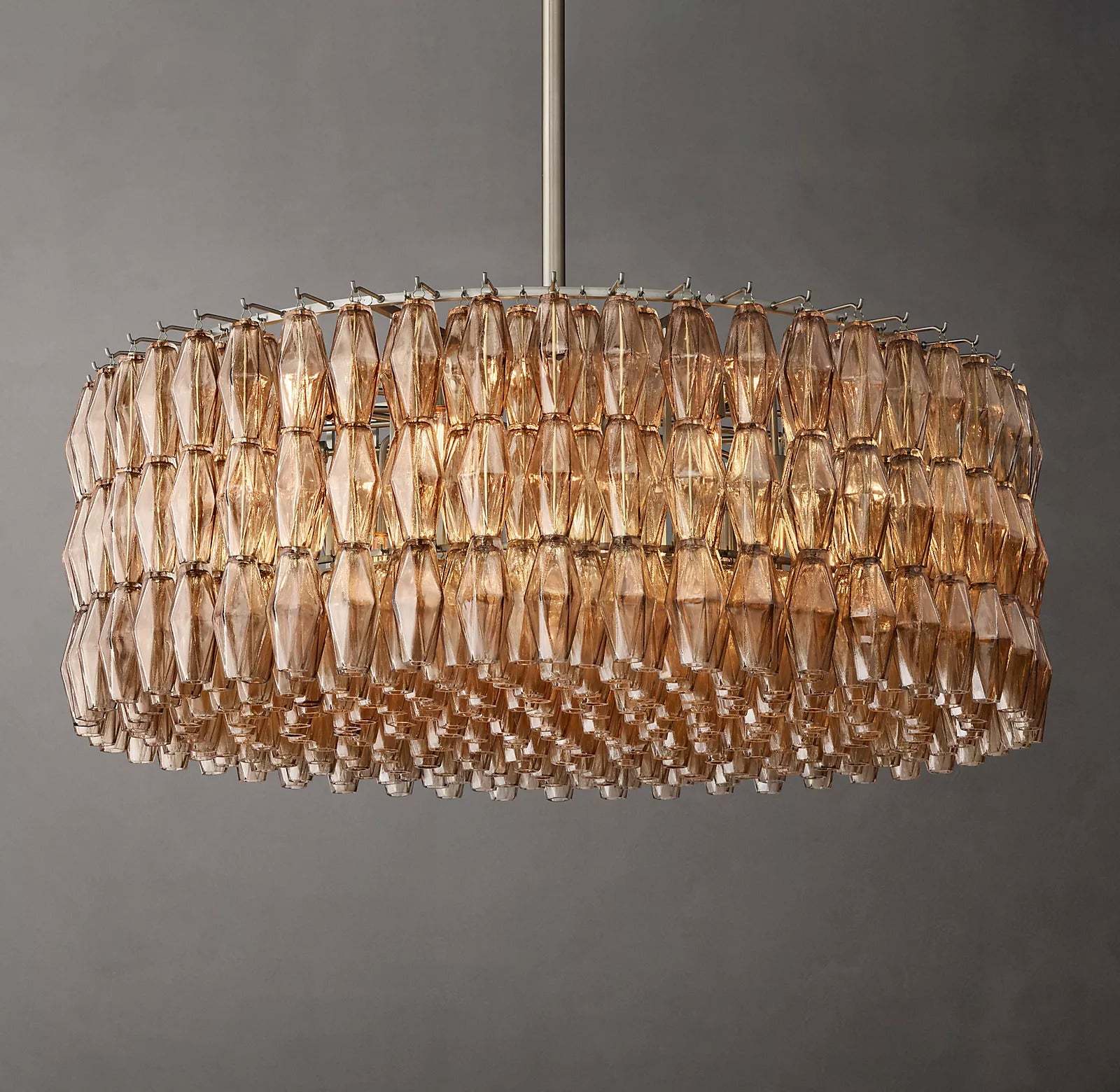 Chiara Glass Round Chandelier 37" 47” 61“ by Franing - chiaray,SHOP ALL,Chandelier,glass chandelier